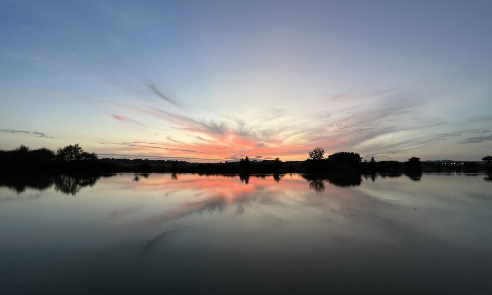 Tratto di fiume del Circolo Canottieri Salvo D'Acquisto